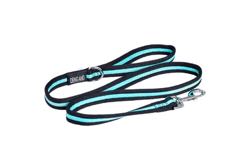 Бамбуковое волокно с двухцветным ошейником и поводком.