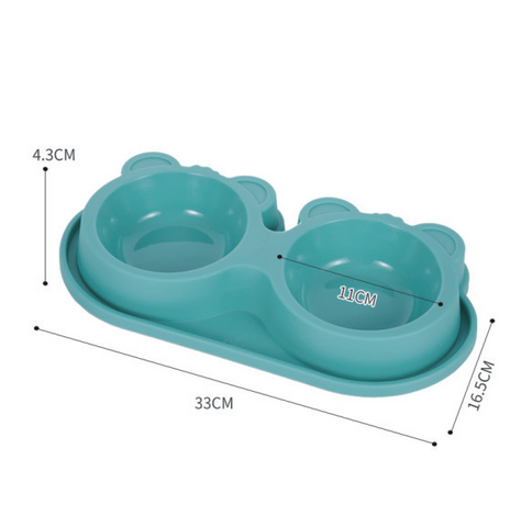 Пластиковая миска для домашних животных