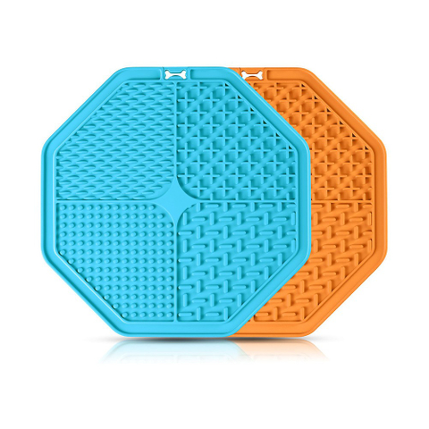 Кормушка для домашних животных - силиконовый коврик для лизания