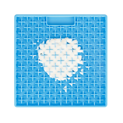 Кормушка для домашних животных - силиконовый коврик для лизания