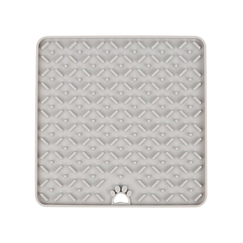 Кормушка для домашних животных - силиконовый коврик для лизания